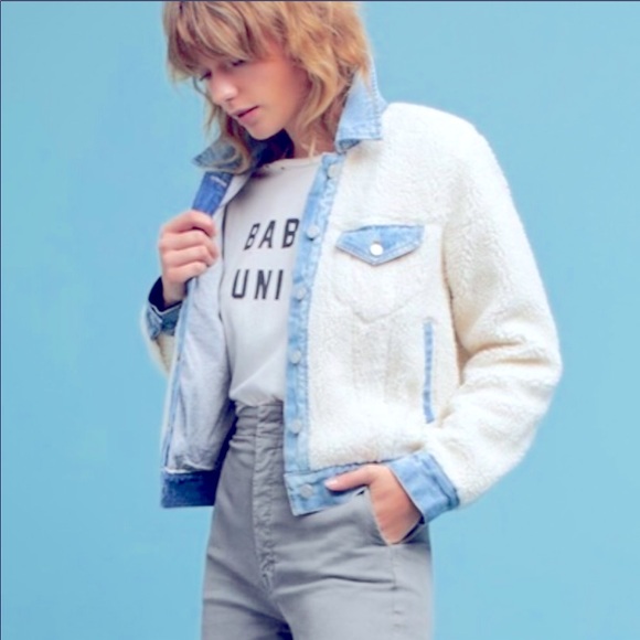 wild fable Jackets & Blazers - Wild Fable Sherpa and Denim Jacket